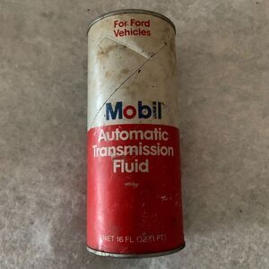 Vintage Mobil Automatic Transmission Fluid ATF 210 16oz